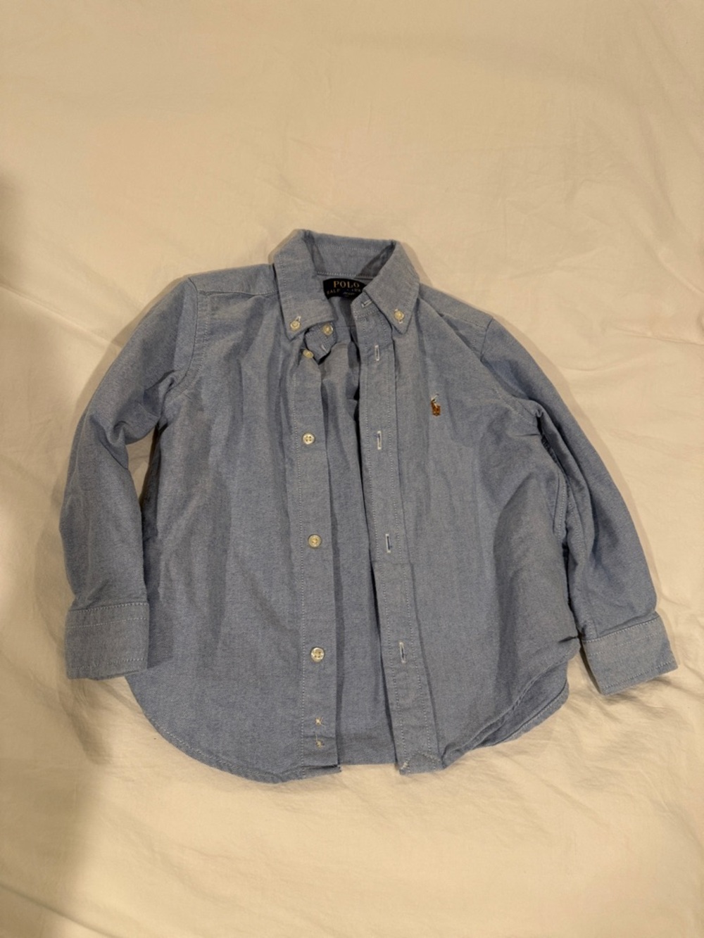 Ralph Lauren Light Blue Boys' Button-Down Oxford Shirt